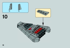 LEGO 75033 instructions page 18 – build guide