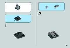 LEGO 75033 instructions page 21 – build guide