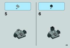 LEGO 75033 instructions page 23 – build guide