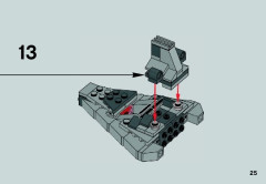 LEGO 75033 instructions page 25 – build guide