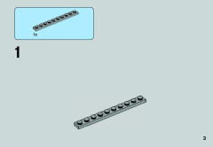 LEGO 75033 instructions page 3 – build guide