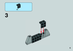 LEGO 75033 instructions page 5 – build guide