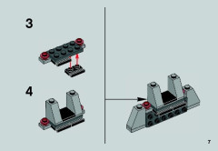 LEGO 75033 instructions page 7 – build guide