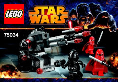 LEGO 75034 instructions page 1 – build guide