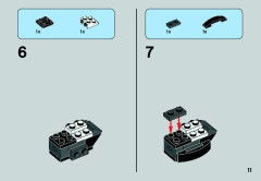 LEGO 75034 instructions page 11 – build guide
