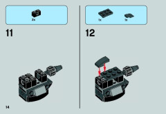 LEGO 75034 instructions page 14 – build guide