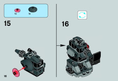 LEGO 75034 instructions page 16 – build guide