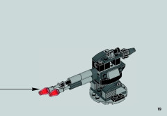 LEGO 75034 instructions page 19 – build guide