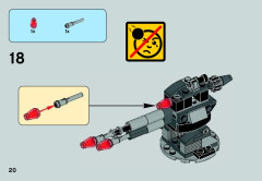 LEGO 75034 instructions page 20 – build guide