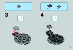 LEGO 75034 instructions page 5 – build guide