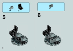 LEGO 75034 instructions page 6 – build guide