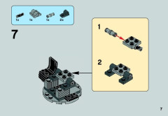 LEGO 75034 instructions page 7 – build guide