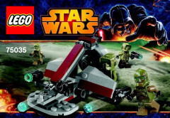 LEGO 75035 instructions page 1 – build guide