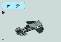 LEGO 75035 instructions page 10 – build guide