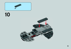 LEGO 75035 instructions page 11 – build guide