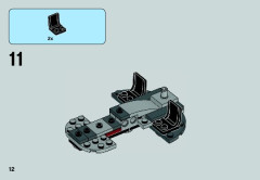 LEGO 75035 instructions page 12 – build guide