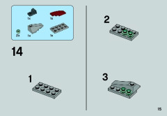 LEGO 75035 instructions page 15 – build guide