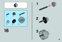 LEGO 75035 instructions page 19 – build guide