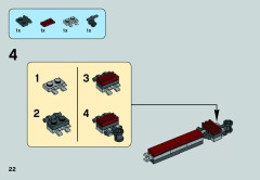 LEGO 75035 instructions page 22 – build guide
