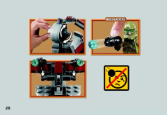 LEGO 75035 instructions page 28 – build guide
