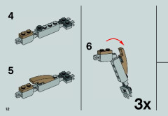 LEGO 75036 instructions page 12 – build guide