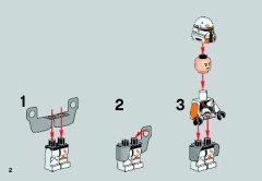 LEGO 75036 instructions page 2 – build guide