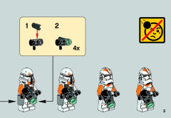 LEGO 75036 instructions page 3 – build guide