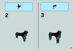 LEGO 75036 instructions page 5 – build guide