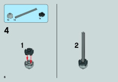 LEGO 75036 instructions page 6 – build guide
