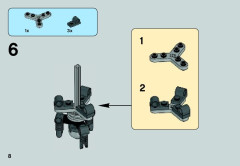 LEGO 75036 instructions page 8 – build guide