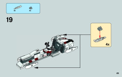 LEGO 75037 instructions page 45 – build guide