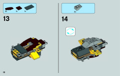LEGO 75038 instructions page 12 – build guide