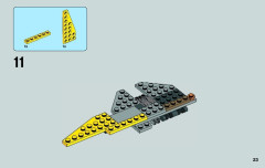 LEGO 75038 instructions page 23 – build guide
