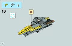 LEGO 75038 instructions page 28 – build guide