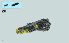LEGO 75038 instructions page 32 – build guide