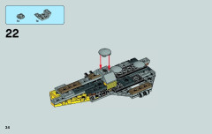 LEGO 75038 instructions page 34 – build guide