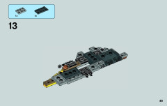 LEGO 75038 instructions page 49 – build guide