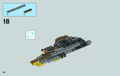 LEGO 75038 instructions page 54 – build guide