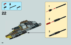 LEGO 75038 instructions page 58 – build guide