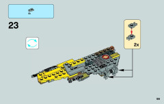 LEGO 75038 instructions page 59 – build guide