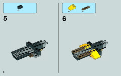 LEGO 75038 instructions page 8 – build guide
