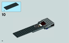 LEGO 75039 instructions page 12 – build guide