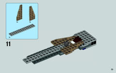 LEGO 75039 instructions page 13 – build guide
