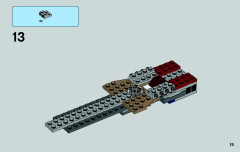 LEGO 75039 instructions page 15 – build guide