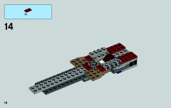 LEGO 75039 instructions page 16 – build guide