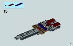 LEGO 75039 instructions page 17 – build guide