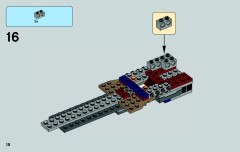 LEGO 75039 instructions page 18 – build guide