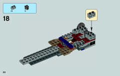 LEGO 75039 instructions page 20 – build guide