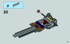 LEGO 75039 instructions page 23 – build guide