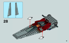 LEGO 75039 instructions page 31 – build guide